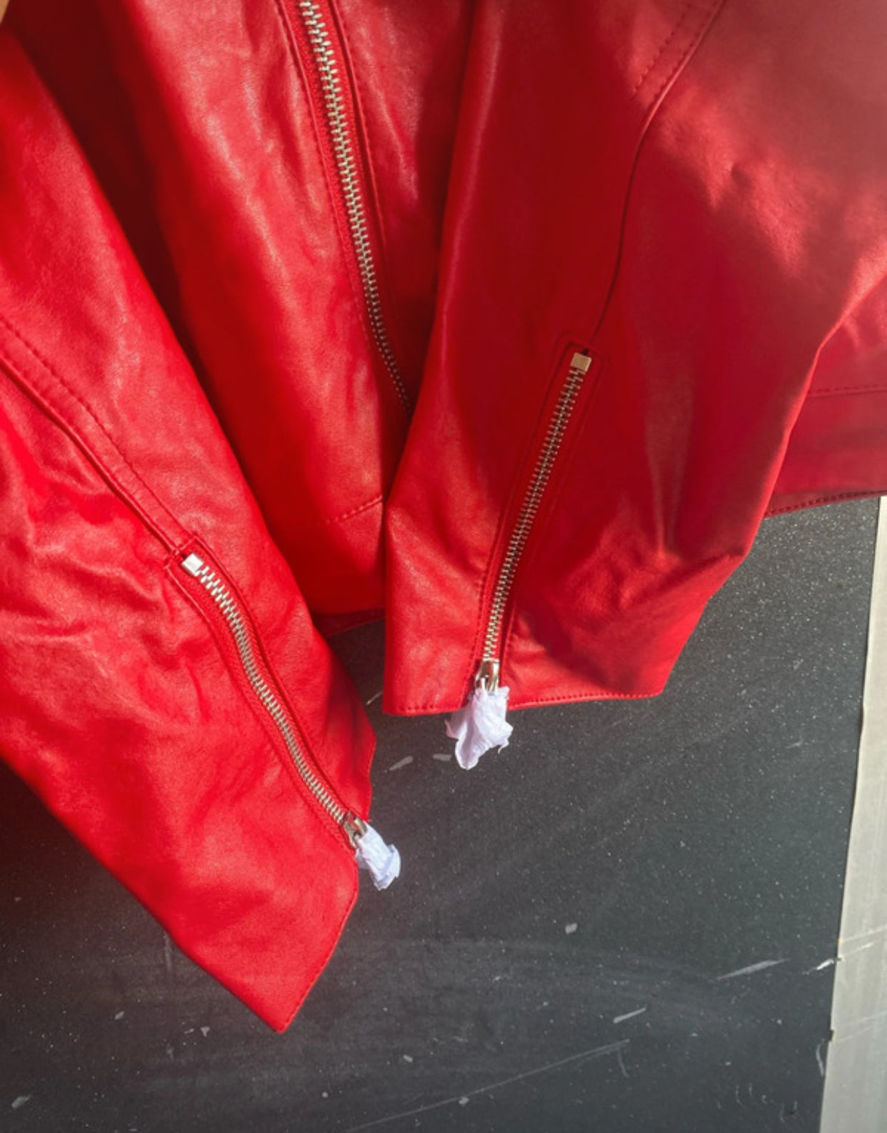 Veste avec col duveteux